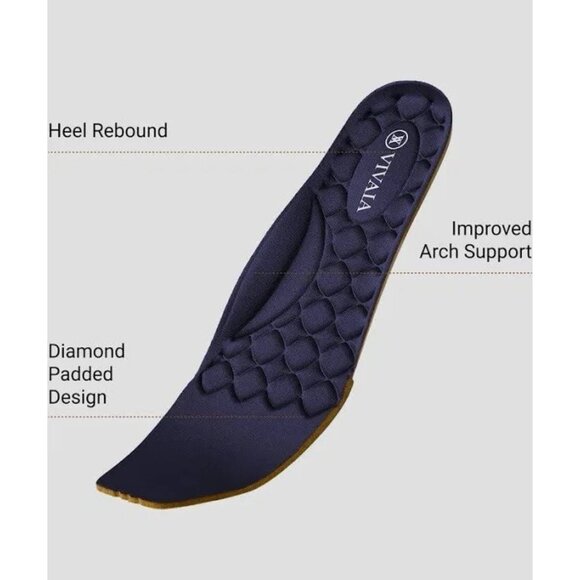 VIVAIA Women’s Black Ribbed Canvas Square-Toe Chunky Heel Pumps Size 5.5-6/ EU36 - Picture 6 of 9